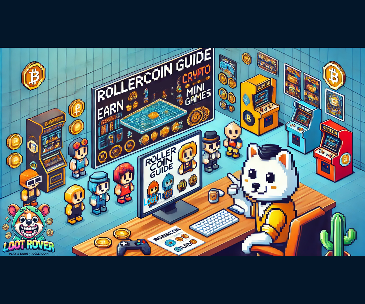 earn free crypto with rollercoin