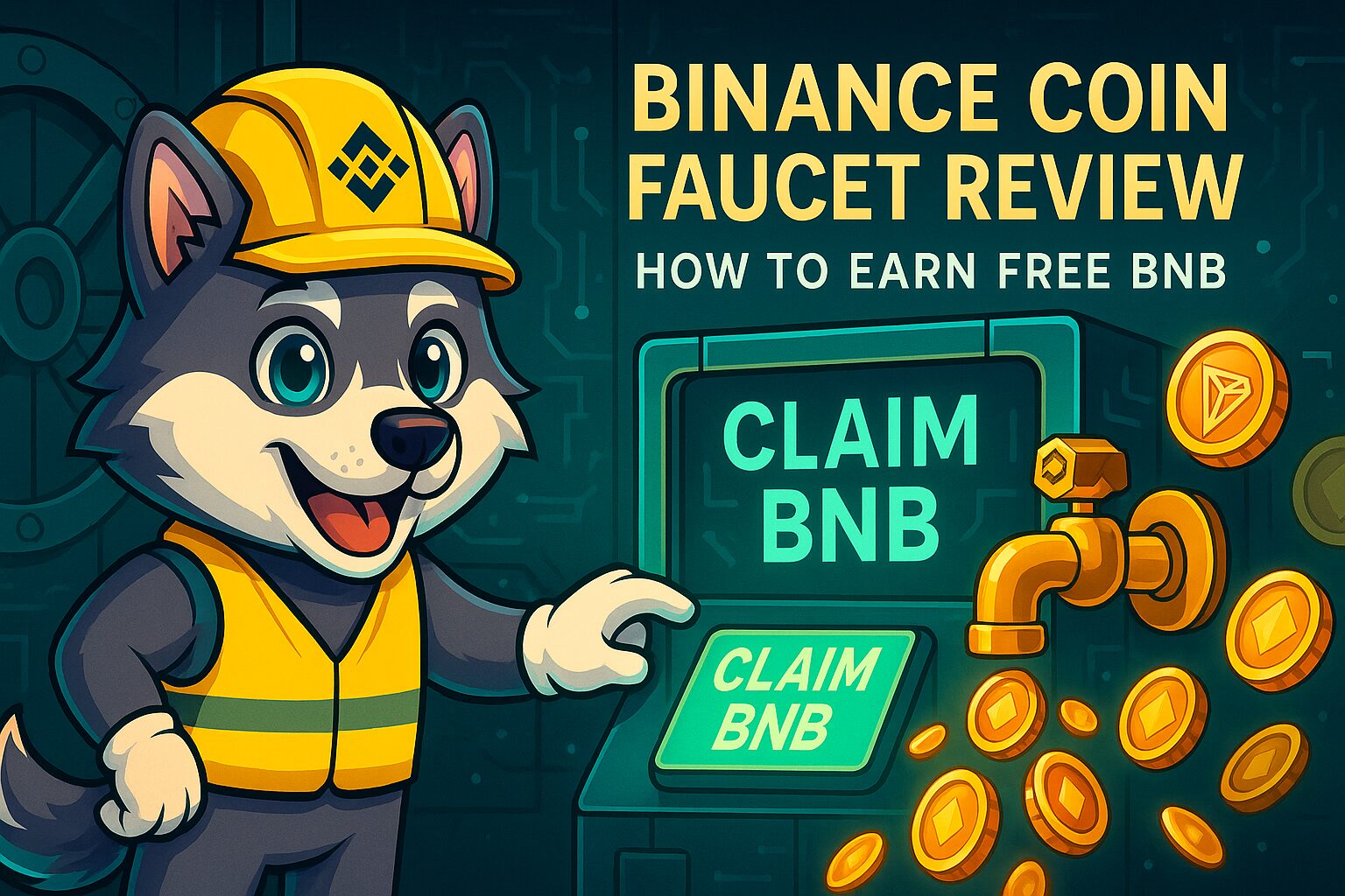 free bnb faucet bnbpick binance coin